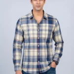 Men's Blue Checkered Shirts