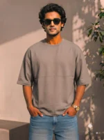 Men's Plain Drop Shoulder Tshirts