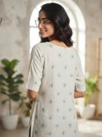 Women's Printed Open Kurti Top - Image 3