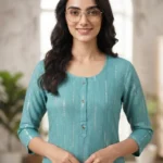 Women's Printed Open Kurti Top