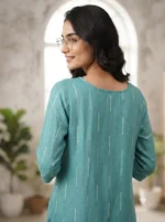 Women's Printed Open Kurti Top - Image 3