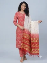 Women Trendy Kurti Set - Cotton
