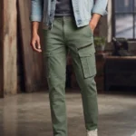 Men's Forest Green Adventure Cargo Trousers