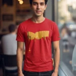 Men's GAS Graphic Print Round Neck Tshirts