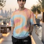 Men's Drop Shoulder Backprint Tshirts
