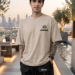 Men's Drop Shoulder Backprint Tshirts