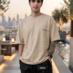 Men's Drop Shoulder Backprint Tshirts