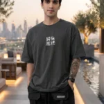 Men's Drop Shoulder Backprint Tshirts