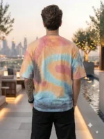 Men's Drop Shoulder Backprint Tshirts - Image 2
