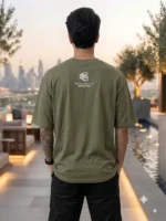 Men's Drop Shoulder Backprint Tshirts - Image 2
