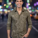 Men's Cotton Oxford Printed Shirts