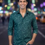 Men's Cotton Oxford Printed Shirts