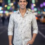 Men's Cotton Oxford Printed Shirts