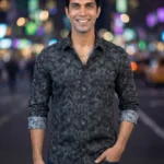 Men's Cotton Oxford Printed Shirts