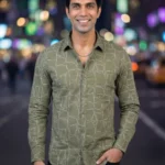 Men's Cotton Oxford Printed Shirts