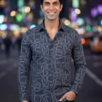 Men's Cotton Oxford Printed Shirts