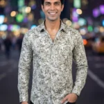 Men's Cotton Oxford Printed Shirts