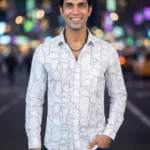 Men's Cotton Oxford Printed Shirts