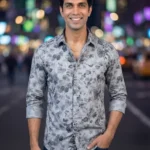 Men's Cotton Oxford Printed Shirts