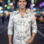 Men's Cotton Oxford Printed Shirts