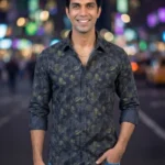 Men's Cotton Oxford Printed Shirts