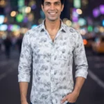 Men's Cotton Oxford Printed Shirts