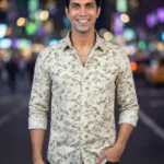 Men's Cotton Oxford Printed Shirts