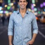 Men's Cotton Oxford Printed Shirts
