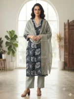 Women's Trendy Premium Fashion Kurti Set