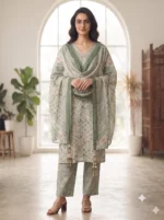Women's Trendy Premium Fashion Kurti Set