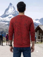 Men's Allen Solly Printed Sweatshirts - Image 2