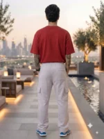 Men's Trendy Stylish Baggy Trackpants - Image 2