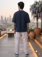 Men's Ballucci Plain Drop Shoulder Tshirts - Image 2