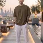 Men's Ballucci Plain Drop Shoulder Tshirts
