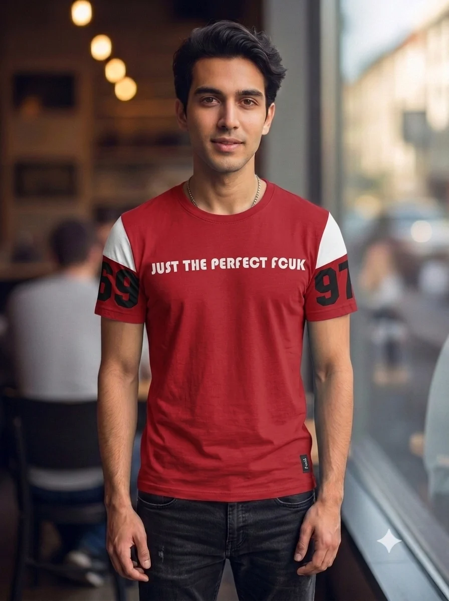 1790588169217 Men's French Connection Round Neck Tshirts - Image 1