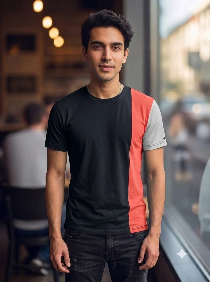 1790588248410 Men's Stylish GAS Round Neck Tshirts - Image 1