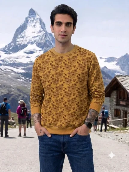 Men's Allen Solly Printed Sweatshirts
