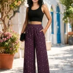 Women's Free Size Trending Printed Palazzo Pants