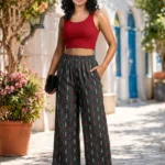 Women's Free Size Trending Printed Palazzo Pants