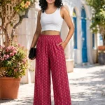 Women's Free Size Trending Printed Palazzo Pants