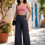 Women's Free Size Trending Printed Palazzo Pants