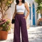 Women's Free Size Trending Printed Palazzo Pants